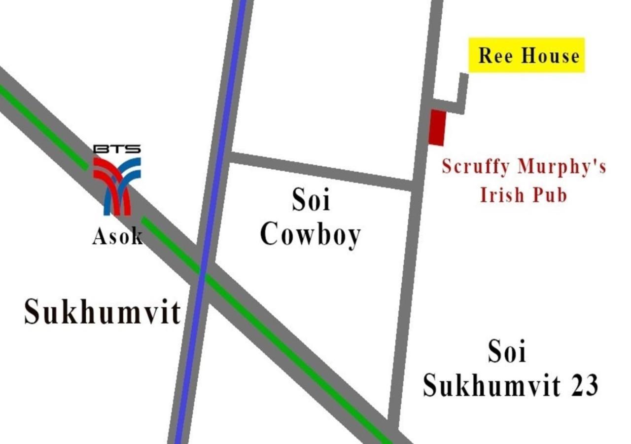 Reehouse@Soi Cowboy/Asoke Bts Hotel Bangkok Exterior foto